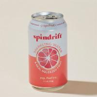 Grapefruit Spindrift Sparkling Water · 12 oz can of Grapefruit Spindrift Sparkling Water. 