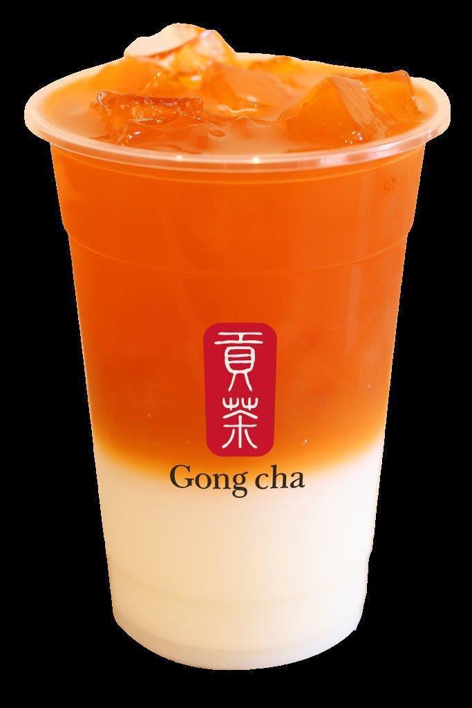 Thai Tea Latte 泰式茶拿鐵 · This item does contain condensed milk.