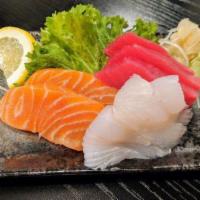 7 Pieces Sashimi Appetizer · 7 Pieces of chef choose Sashimi Appetizer