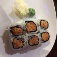 Spicy Salmon Roll · Spicy.