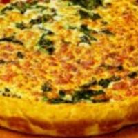 Spinach Pizza · Size 18 Inch 