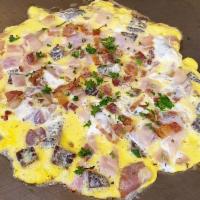 3 Egg Meat Lovers Omelette · Bacon, ham and sausage your choice of egg or egg whites