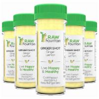 20 Ginger Shots with Lemon 2fl Oz, Vitamin C, Raw and Cold Pressed, Boosts Immunity, Non GMO, All Natural, No Artificial Flavors or Preservatives · GUARD YOUR GUT - It all starts with your gut! Housing a majority of your body's immune cells...