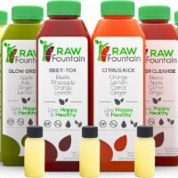 7 Day Juice Cleanse, Raw Cold Pressed and All Natural Detox, 42 Bottles · Try our famous 7 day juice cleanse. 42 freshly cold pressed 16 oz. juice bottles with 7 ging...