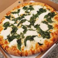 Spinach Ricotta Pizza · 