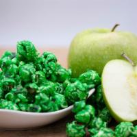 Green Apple · Our gourmet green apple popcorn, bright green color, candy coated popcorn. Perfect for baby ...