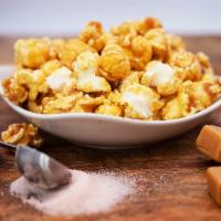 Sea Salt Caramel · We took the traditional caramel corn and threw a curve ball. As the popcorn cools we sprinkl...