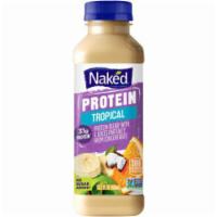 Naked Juice Protein Zone 15.2oz · A tropical blend of fruit juices paired with whey a soy proteins for a strong smoothie to fu...