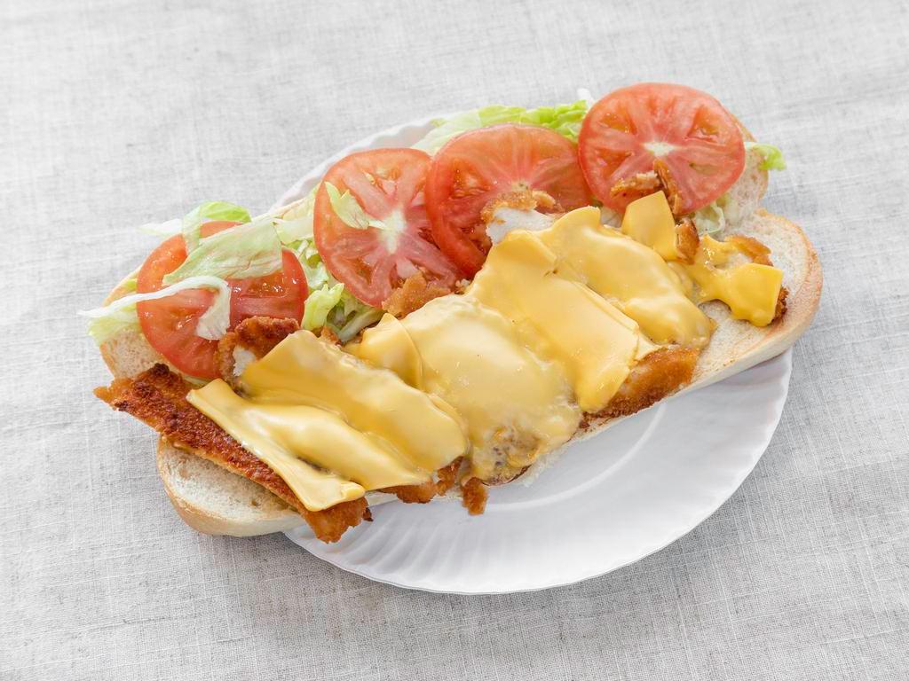 Regular Chicken Cutlet Sandwich · Please list any specific way you would like it, for example using a different cheese like swiss cheese instead of American Cheese. Or specifying no mayo or onions if you want it that way.