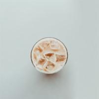 Iced Chai Latte · Perfectly balanced Rishi Chai that is not too sweet nor too spicy frothed with a milk of you...