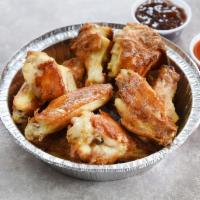 Hot Wings (5 pc) · Choice of dipping sauce.