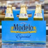 6 Pack Bottled Modelo Especial  · 4.4% ABV. Must be 21 to purchase.