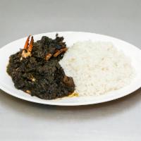 Lalo · Served with choice of White Rice or Rice & Beans