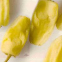 Pepperoncinis · Whole pepperoncini peppers are subtly sweet, medium-heat and grown in the Mediterranean regi...