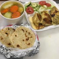 Caldo de Pollo · Chicken Vegetable soup. With side order of Handmade Tortillas