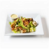 Shrimp Salad · Romaine lettuce with blackened shrimp, pico de gallo. black beans, and guacamole.