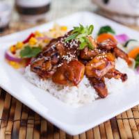 1. Chicken Teriyaki · Served with Steamed Rice & Mixed Steamed Vegetables.