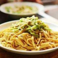 109. Cold Noodle with Sauce · homemade sesame-peanut sauce, soy sauce, spicy.