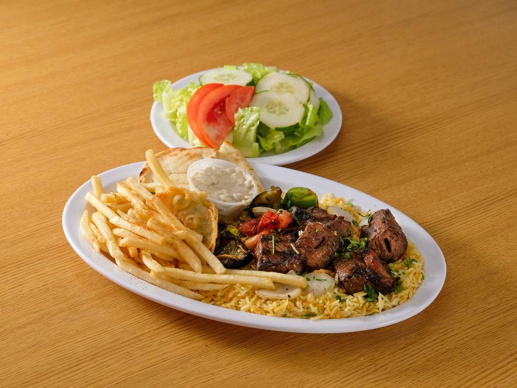 Beef Kabob · 6 pieces.  for 2.