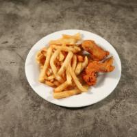 Chicken Wing Combo · Served french fries or rice and coleslaw, bread and can of soda.
