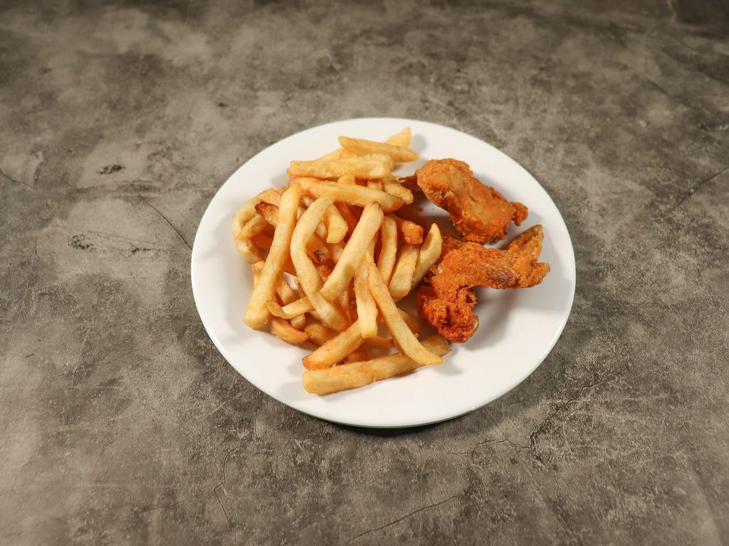 Chicken Wing Combo · Served french fries or rice and coleslaw, bread and can of soda.