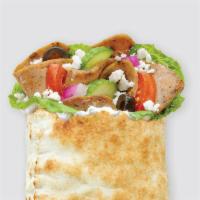 Gyro Pita · Options to build your own pita or go with our suggested build.

Our signature Gyro slices gr...