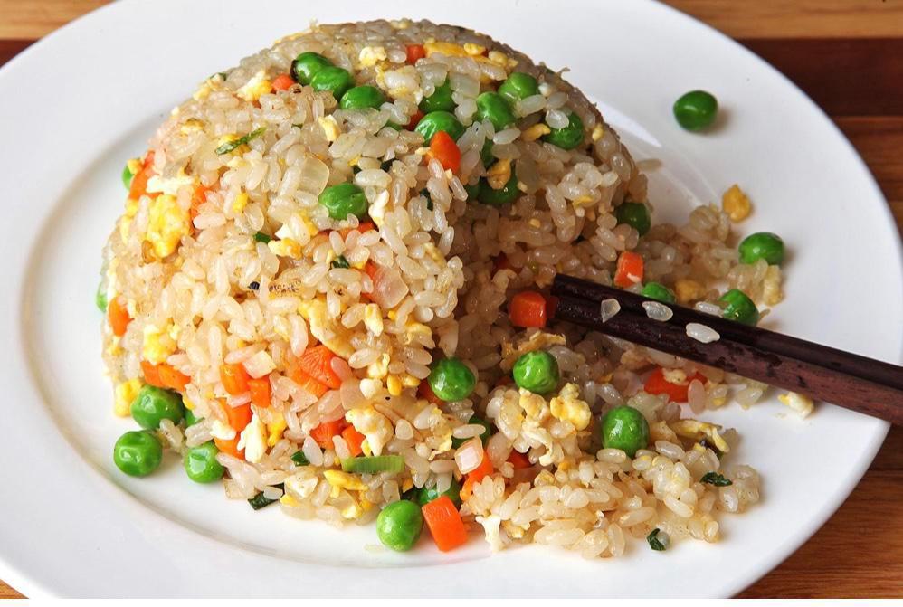 40b.large Young Chow Fried Rice · Stir fried.
