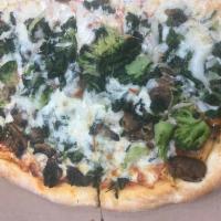 Neopolitan Garden Pie · A combo of vegetable, spinach, broccoli, mushrooms and onions.