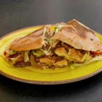 Torta Los Favoritos · Fresh bread sandwich with your choice of house meat. Served with mayonnaise, lettuce, tomato...