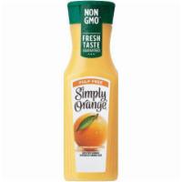 Simply Orange Pulp Free 32oz · Simply Orange Pulp Free is a delicious orange juice with a taste that's the next best thing ...
