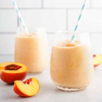 Passion Peach Smoothie · Peach, banana, orange and apple juice. 