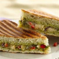 Grilled Chicken Pesto Panini..... · Grilled Chicken, Roasted Red Pepper, Fresh Mozzarella Cheese and Pesto Sauce.