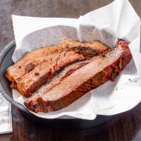 Brisket · Smoked low & slow over real wood, the traditional Texas way.  Sliced or chopped using the sa...