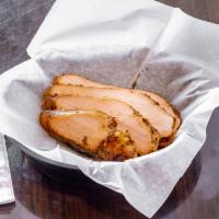 Smoked Turkey · Seasoned, juicy, smoked turkey breast