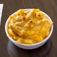 Kids Sinful Bacon Mac & Cheese Bowl · A Texas side helping of our delicious Mac n cheese with a drink