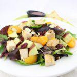 Crunchy Orchard Salad · Fresh mixed greens, grilled chicken, sweet apples, pecans, sliced almonds, mandarin oranges,...