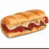 Pepperoni Pizza Sub · House special. Lots of pepperoni with pizza Boli's unique pizza sauce, backed with mozzarell...