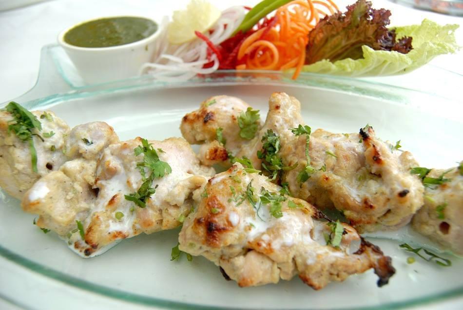 4. Chicken Malai Kabab · Supreme marinated in cream cheese.