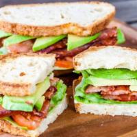 Avocado BLT · Lettuce, Tomato, Mayo, Applewood Smoked Bacon, and Avocado (side order not included)
