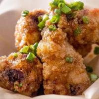 Mighty Wing (5pcs) · Sweet ginger sauce, sesame seed and scallion. Gluten free.