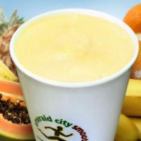 Pineapple Bliss Smoothie · Pineapple Bliss is a healthy, low-fat smoothie that will send your tastebuds into a tropical...