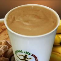 Nutty Banana Smoothie · Nutty Banana is a great combination of banana, peanut butter and protein. Banana, peanut but...
