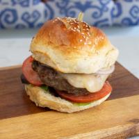 1. Cheeseburger · Beef, mozzarella cheese, lettuce, onions and steak tomato.