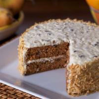 CARROT SPICE LAYER CAKE (Carrot Pineapple Raisin Walnut Coconut Cream Cheesecake) · This is not your typical carrot cake! It should be called 