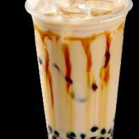 BLACK SUGAR MILK TEA BUBBLE · 