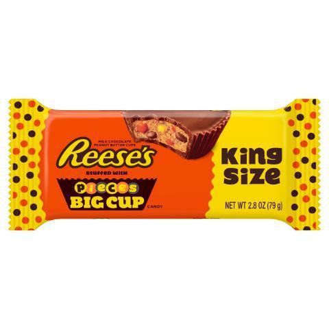 Reese's PB Cup with Pieces 2.8oz · Imagine delicious Reese’s cups stuffed with Reese’s pieces.