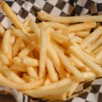Salted Fries · Hot shoestring fries dashed with a hint of Himalayan Sea Salt.