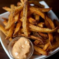 House Cut French Fries  · Served with a side of Chipotle Aioli 