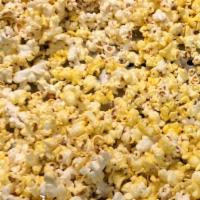 Buttered Popcorn · Freshly popped butter popcorn