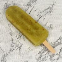 Cucumber with Chile Paletas · Pure chunks of fresh cucumber with chili.

